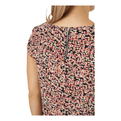 ONLY Onlvic Ss Aop Top Ptm Black -Billig Jakker butikk 60683 34 005