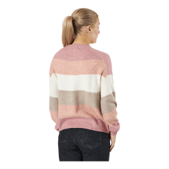 ONLY Onlatia L/s Stripe Pullover Kn Dusty Rose 7 ONLY Onlatia L/s Stripe Pullover Kn Dusty Rose -Billig Jakker butikk 60684 55 003
