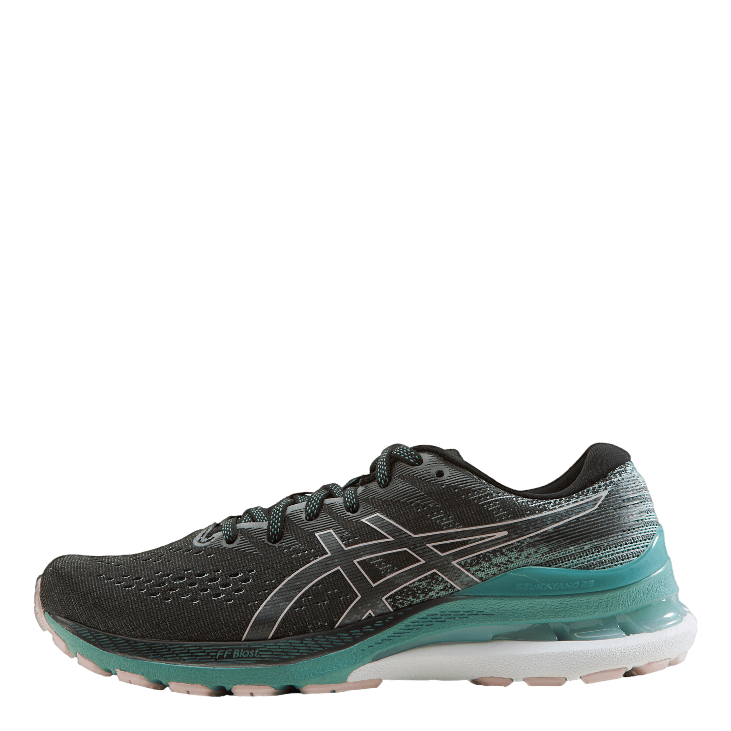Asics Gel-kayano 28 Black/sage 1 Asics Gel-kayano 28 Black/sage