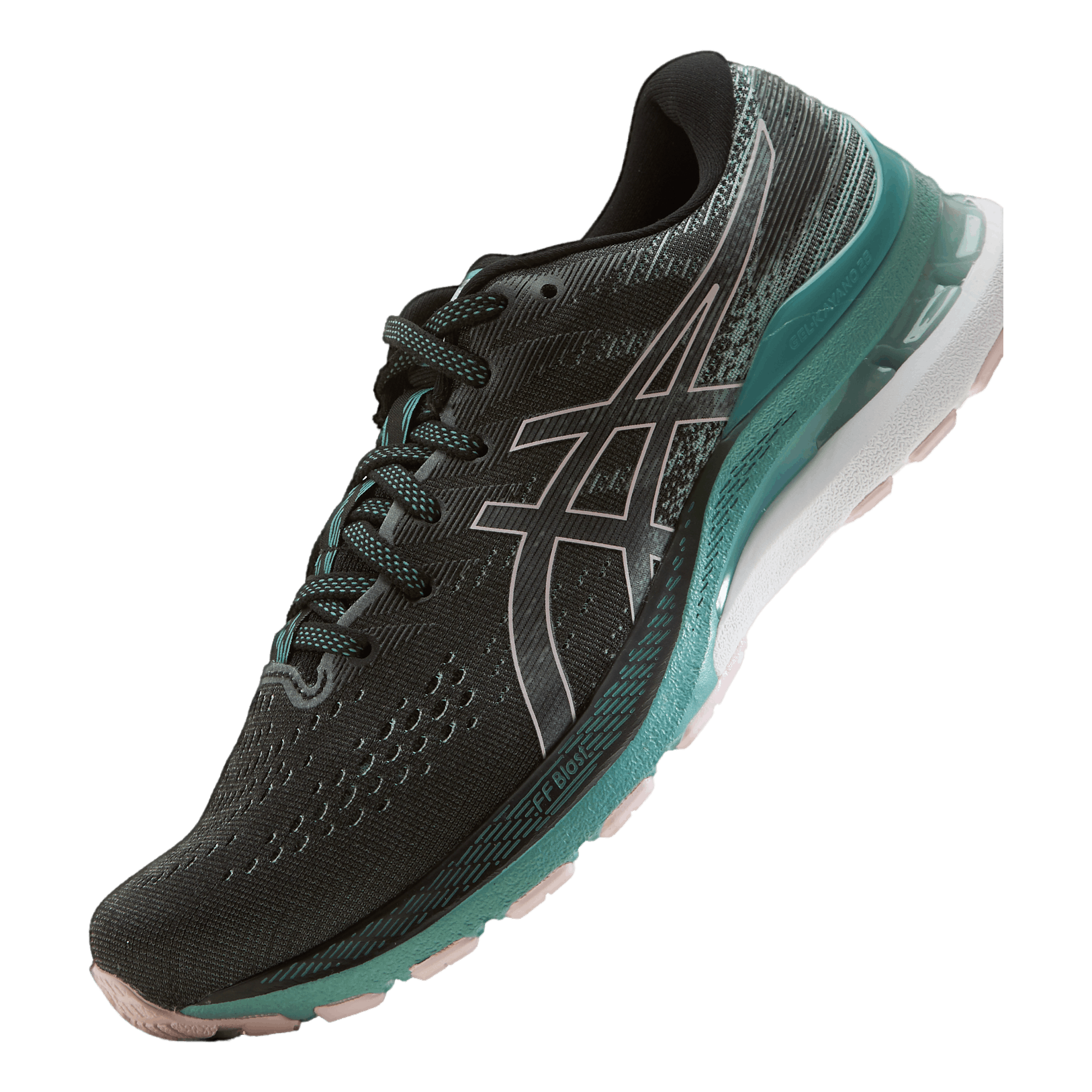 Asics Gel-kayano 28 Black/sage 6 Asics Gel-kayano 28 Black/sage - Bilde 6