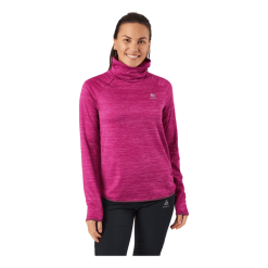 Odlo Mid Layer Run Easy Warm Festival Fuchsia Melange