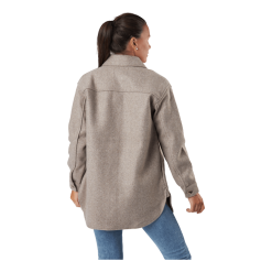 Pieces Judy Shacket Fossil 7 Pieces Judy Shacket Fossil -Billig Jakker butikk 60702 81 003