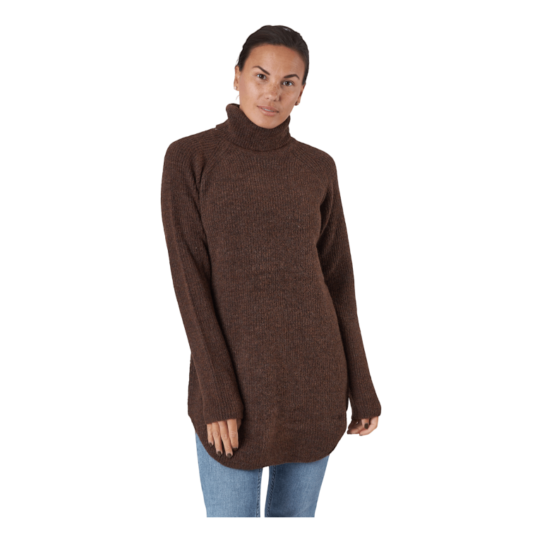 Pieces Ellen Ls Long Knit Chicory Coffee 1 Pieces Ellen Ls Long Knit Chicory Coffee