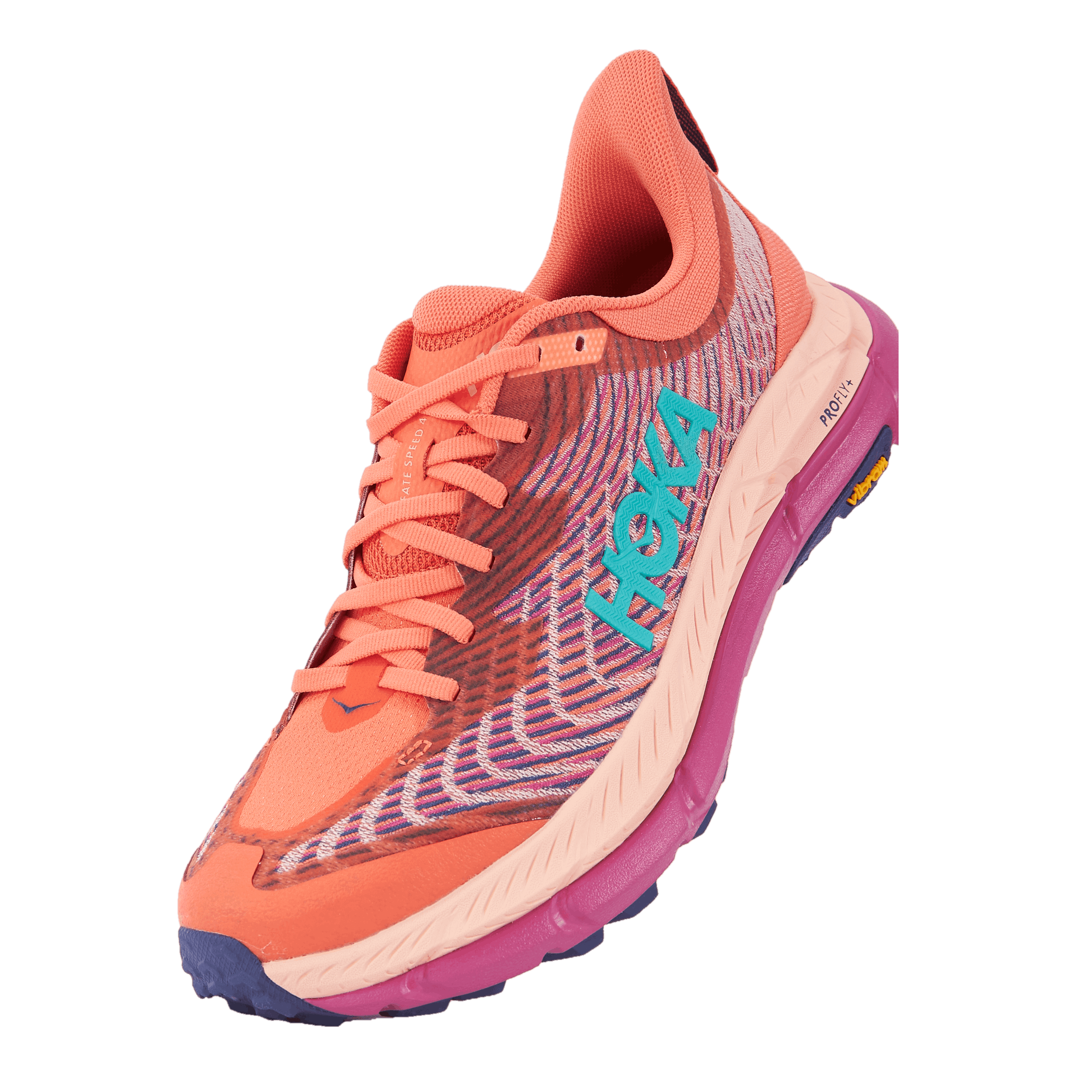 Hoka One One W Mafate Speed 4 Camellia / Peach Parfait 6 Hoka One One W Mafate Speed 4 Camellia / Peach Parfait - Bilde 6