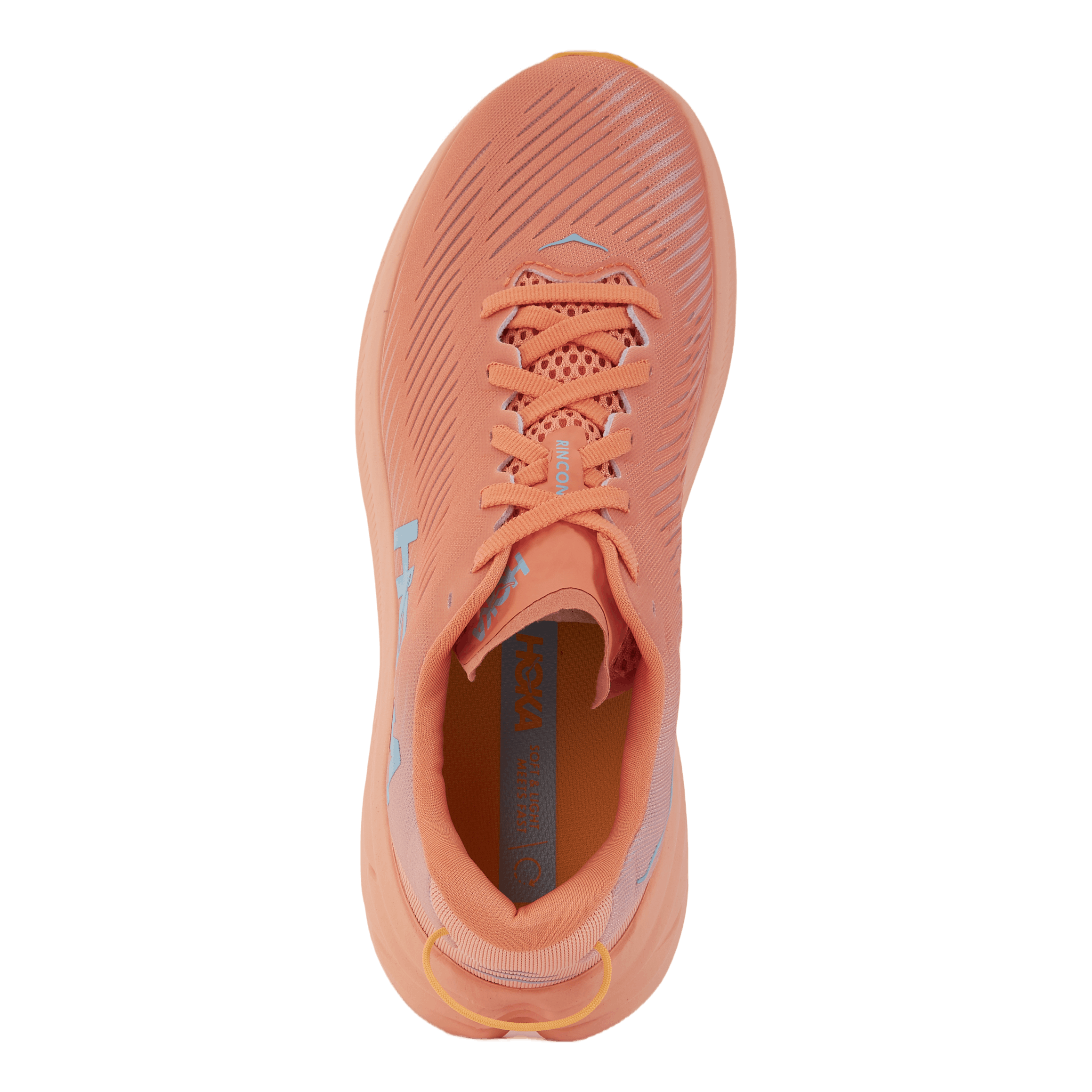 Hoka One One W Rincon 3 Shell Coral / Peach Parfait 5 Hoka One One W Rincon 3 Shell Coral / Peach Parfait - Bilde 5