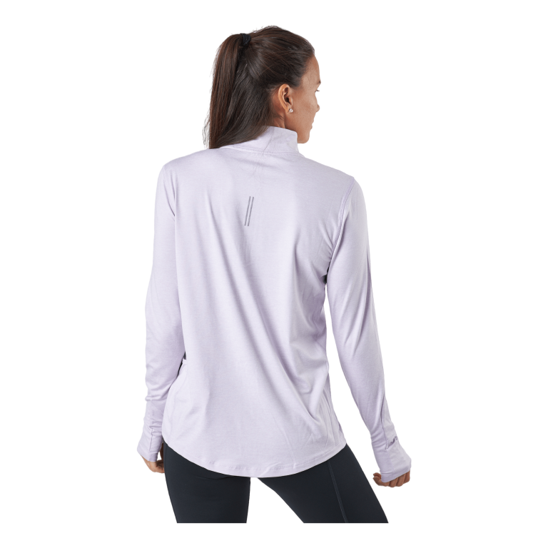 Nike Element Women's 1/2-zip R Doll/barely Grape/htr/reflecti 3 Nike Element Women's 1/2-zip R Doll/barely Grape/htr/reflecti - Bilde 3