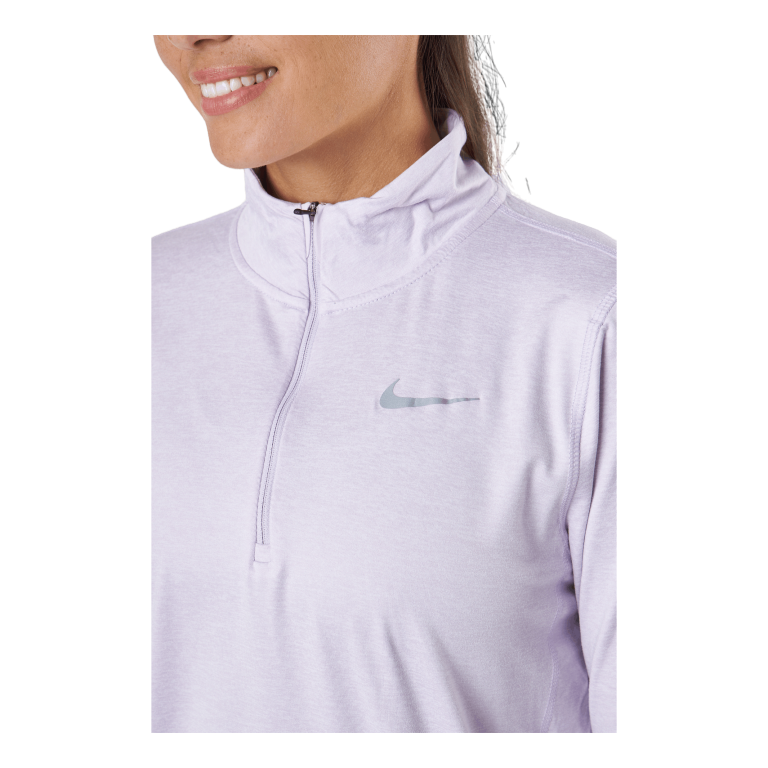 Nike Element Women's 1/2-zip R Doll/barely Grape/htr/reflecti 4 Nike Element Women's 1/2-zip R Doll/barely Grape/htr/reflecti - Bilde 4