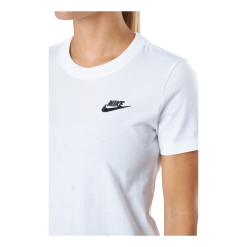 Nike Sportswear Women's Club T White/black -Billig Jakker butikk 60737 74 005
