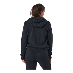 Nike Sportswear Club Fleece Women's Full-Zip Hoodie BLACK/WHITE -Billig Jakker butikk 60737 81 003