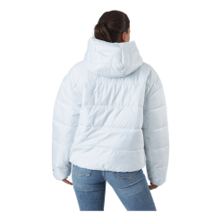 Nike W Nsw Syn Tf Rpl Hd Jkt Summit White/summit White/blac -Billig Jakker butikk 60737 98 003