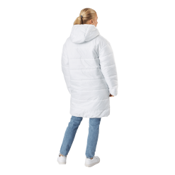 Nike W Nsw Syn Tf Rpl Hd Parka Summit White/summit White/blac -Billig Jakker butikk 60738 01 005