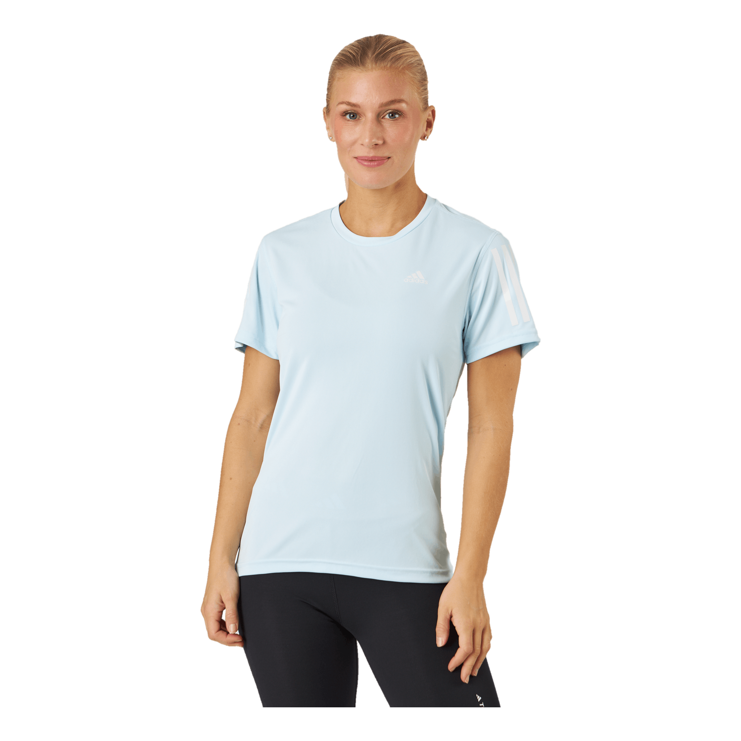 ADIDAS Own The Run Tee Almblu 1 ADIDAS Own The Run Tee Almblu