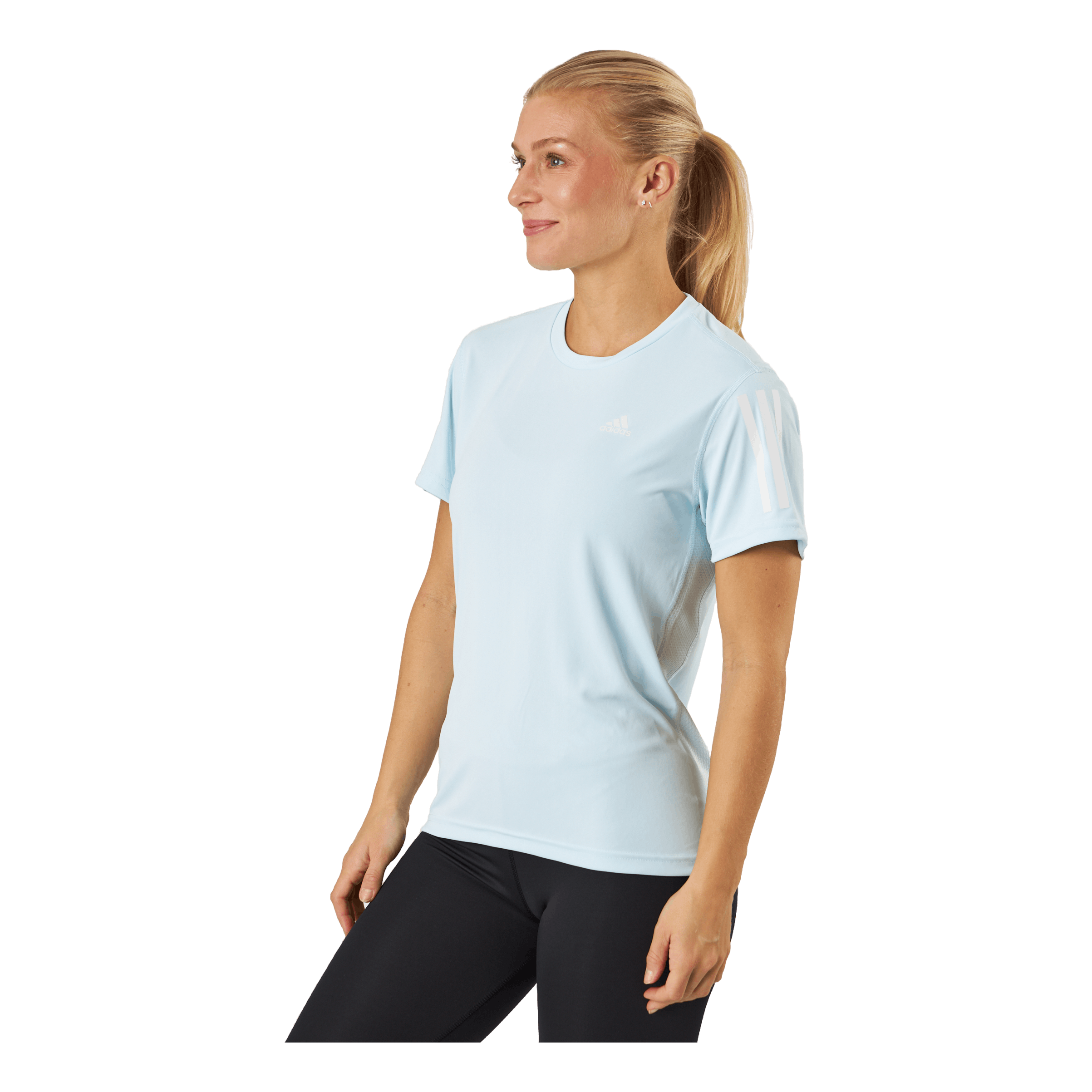 ADIDAS Own The Run Tee Almblu 2 ADIDAS Own The Run Tee Almblu - Bilde 2