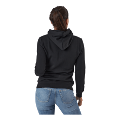 Ess Small Logo Full-zip Hoodie Puma Black-cat -Billig Jakker butikk 60766 83 003