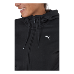 Ess Small Logo Full-zip Hoodie Puma Black-cat -Billig Jakker butikk 60766 83 004