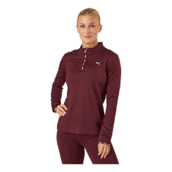 Puma Strong 1/4 Zip Aubergine