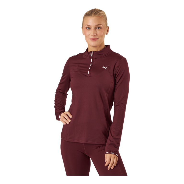 Puma Strong 1/4 Zip Aubergine 1 Puma Strong 1/4 Zip Aubergine
