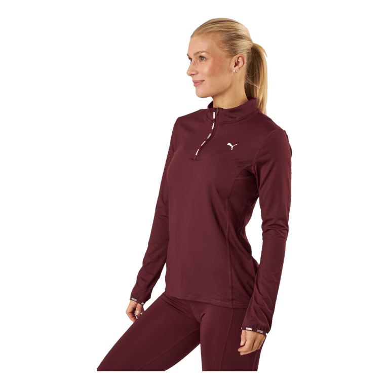 Puma Strong 1/4 Zip Aubergine 2 Puma Strong 1/4 Zip Aubergine - Bilde 2