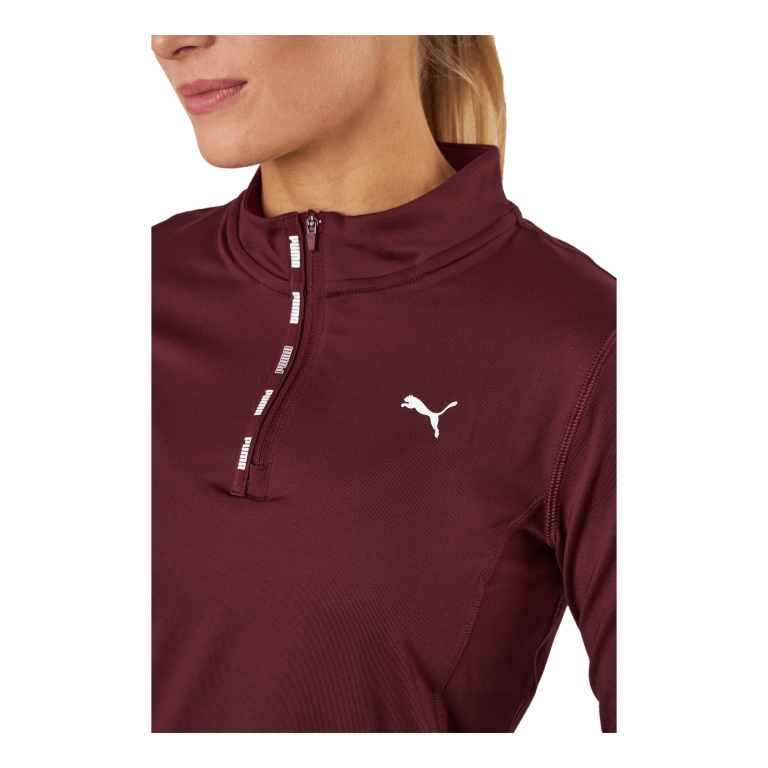 Puma Strong 1/4 Zip Aubergine 4 Puma Strong 1/4 Zip Aubergine - Bilde 4