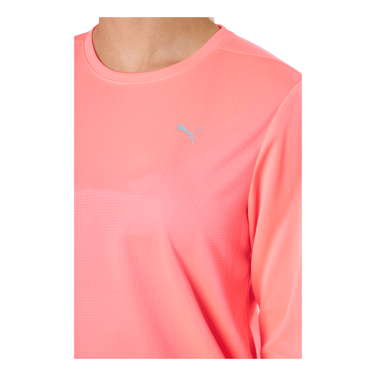 Puma Run Favorite Ls Tee W Sunset Glow 4 Puma Run Favorite Ls Tee W Sunset Glow - Bilde 4