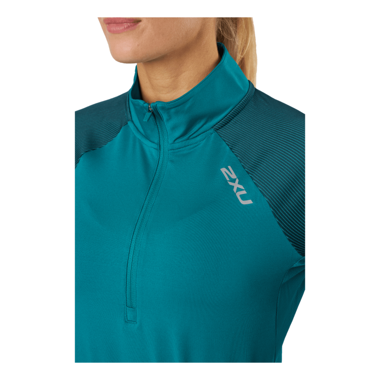 2XU Light Speed 1/2 Zip Jade/silver Reflective 4 2XU Light Speed 1/2 Zip Jade/silver Reflective - Bilde 4