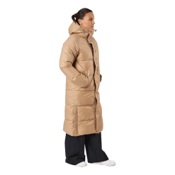 Svea Loose Hood Coat Camel Brown 7 Svea Loose Hood Coat Camel Brown -Billig Jakker butikk 60786 66 002