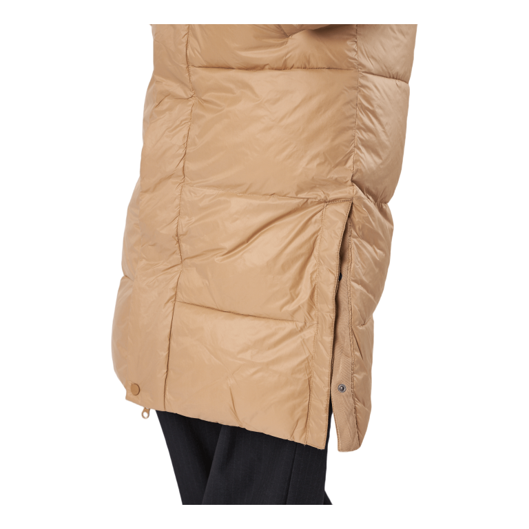 Svea Loose Hood Coat Camel Brown 5 Svea Loose Hood Coat Camel Brown - Bilde 5