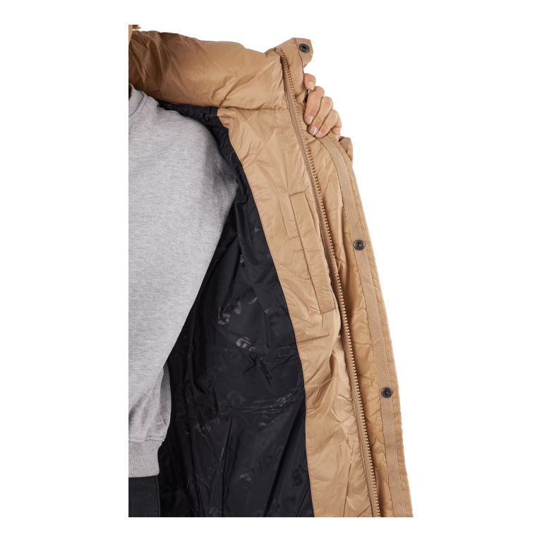 Svea Loose Hood Coat Camel Brown 6 Svea Loose Hood Coat Camel Brown - Bilde 6