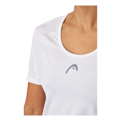 Head Club 22 Tech T-shirt Women White -Billig Jakker butikk 60795 97 006