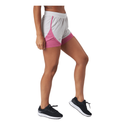 Under Armour Ua Fly By Elite 2-in-1 Short Ghost Gray -Billig Jakker butikk 60804 39 002