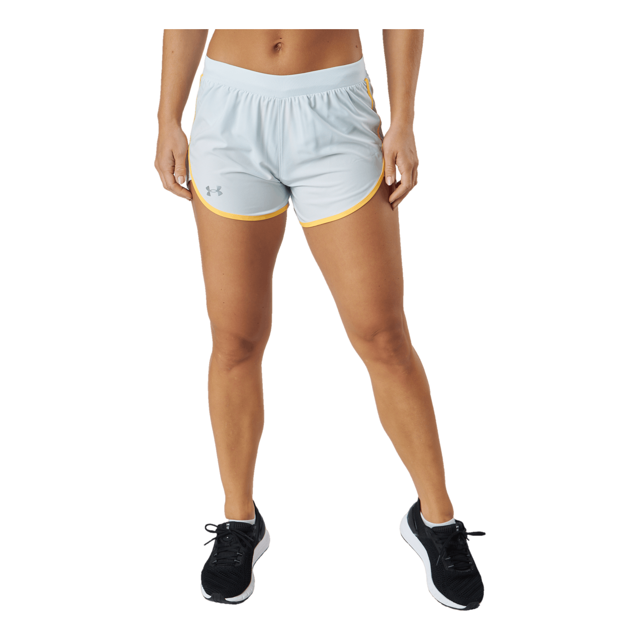 Under Armour Ua Fly By Elite 3'' Short Ghost Gray Light Heather 1 Under Armour Ua Fly By Elite 3'' Short Ghost Gray Light Heather