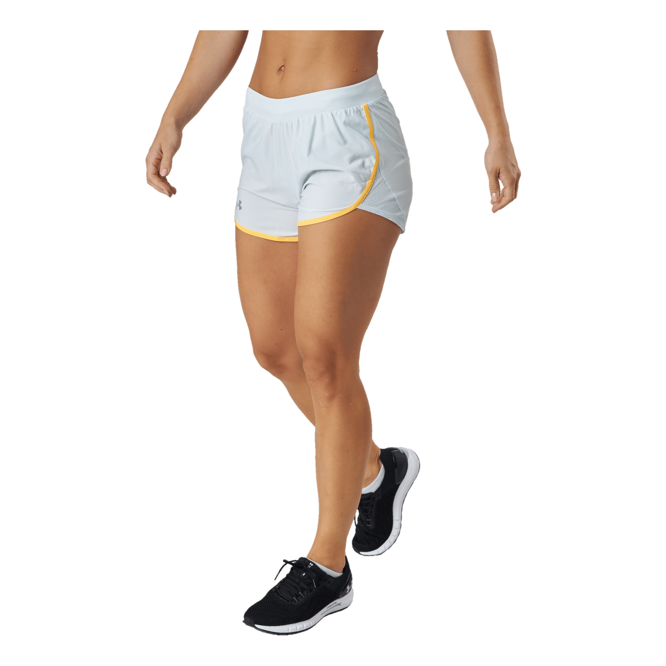 Under Armour Ua Fly By Elite 3'' Short Ghost Gray Light Heather 2 Under Armour Ua Fly By Elite 3'' Short Ghost Gray Light Heather - Bilde 2