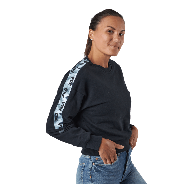 Fila Bettens Cropped Crew Sweat 80001- Moonless Night 2 Fila Bettens Cropped Crew Sweat 80001- Moonless Night - Bilde 2