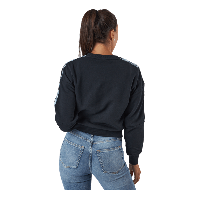 Fila Bettens Cropped Crew Sweat 80001- Moonless Night 3 Fila Bettens Cropped Crew Sweat 80001- Moonless Night - Bilde 3