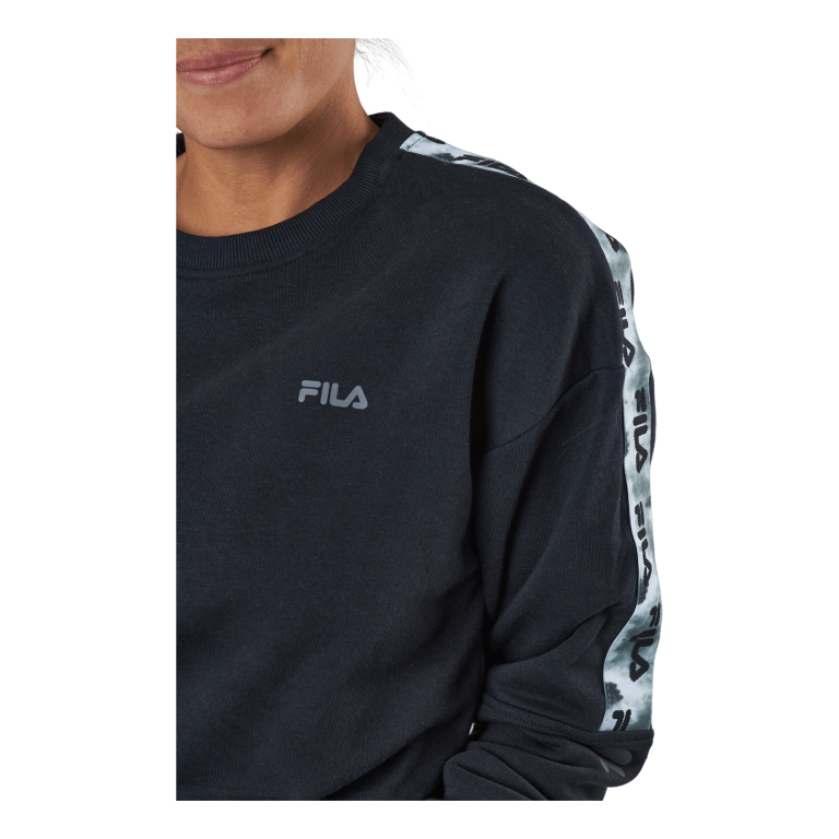 Fila Bettens Cropped Crew Sweat 80001- Moonless Night 4 Fila Bettens Cropped Crew Sweat 80001- Moonless Night - Bilde 4
