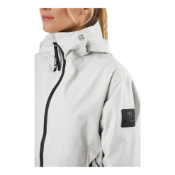 Tenson Misty Shell W Jackets Light Grey -Billig Jakker butikk 60887 32 004