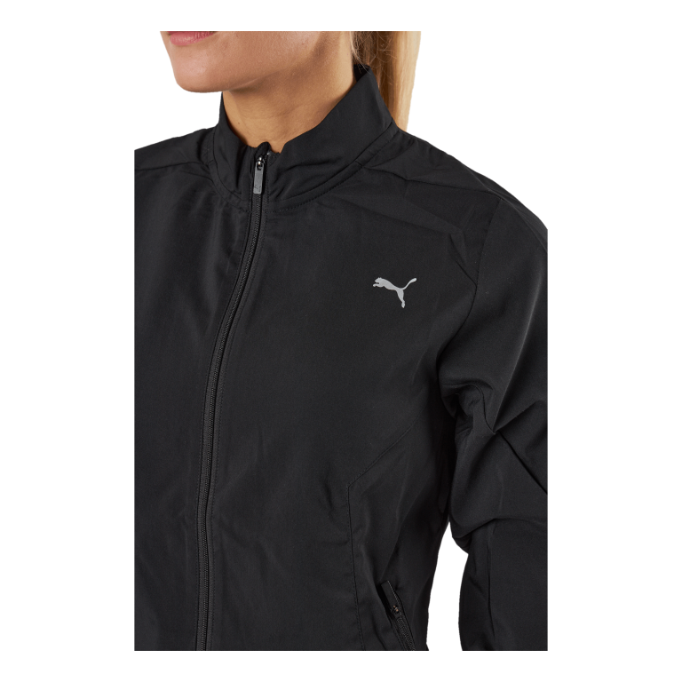 Run Favorite Woven Jacket W Puma Black 4 Run Favorite Woven Jacket W Puma Black - Bilde 4