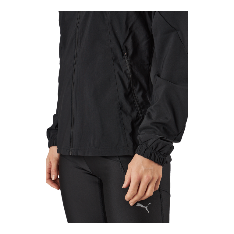 Run Favorite Woven Jacket W Puma Black 5 Run Favorite Woven Jacket W Puma Black - Bilde 5