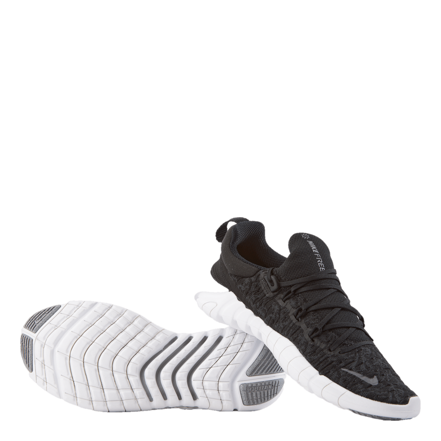 Nike Free Run 5.0 Women's Road Running Shoes BLACK/WHITE-DK SMOKE GREY 7 Nike Free Run 5.0 Women's Road Running Shoes BLACK/WHITE-DK SMOKE GREY - Bilde 7