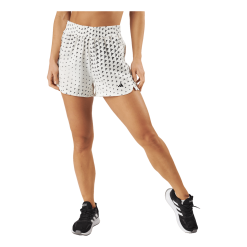 ADIDAS Brand Love Woven Pacer Shorts Off White