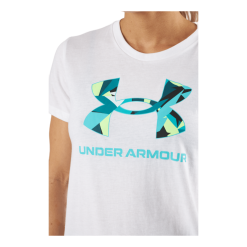 Under Armour Live Sportstyle Graphic Ssc White / / Neptune -Billig Jakker butikk 60978 19 004