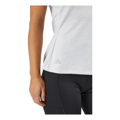 ADIDAS Essentials Heathered Mock-Neck Sleeveless Golf Polo Shirt White 9 ADIDAS Essentials Heathered Mock-Neck Sleeveless Golf Polo Shirt White -Billig Jakker butikk 61007 55 005