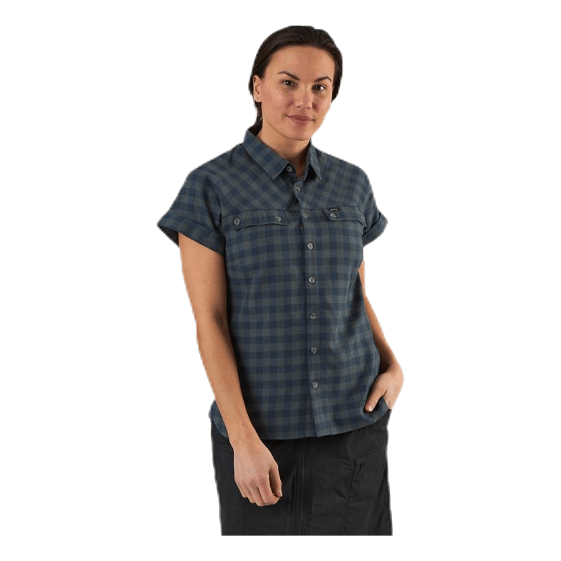 Lundhags Ekren SS Shirt Blue 1 Lundhags Ekren SS Shirt Blue