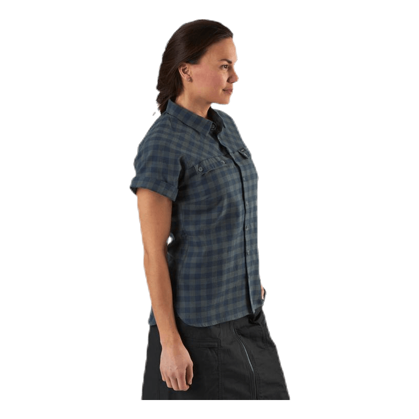 Lundhags Ekren SS Shirt Blue 2 Lundhags Ekren SS Shirt Blue - Bilde 2