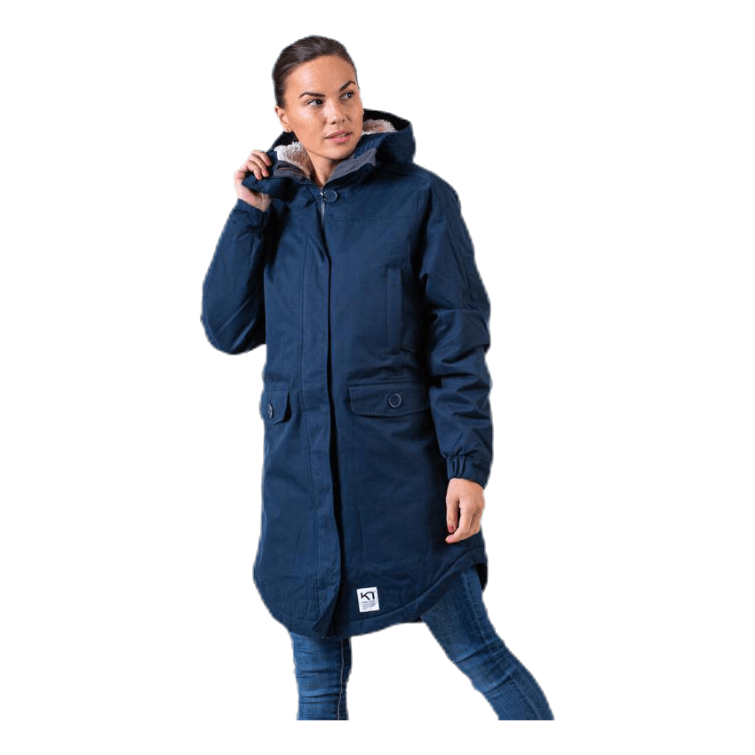 Kari Traa Lekve Parka Blue 4 Kari Traa Lekve Parka Blue - Bilde 4
