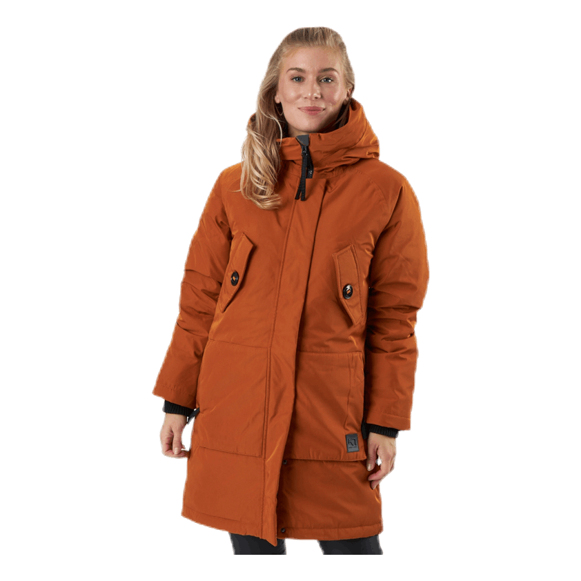 Kari Traa Haugamoen Parka Brown 1 Kari Traa Haugamoen Parka Brown