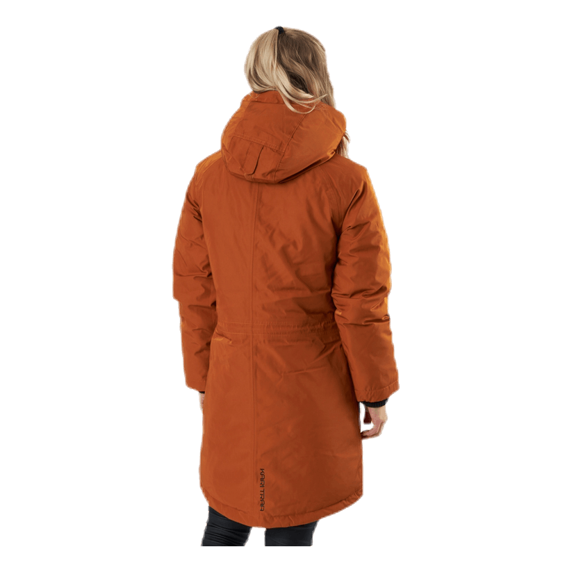 Kari Traa Haugamoen Parka Brown 3 Kari Traa Haugamoen Parka Brown - Bilde 3