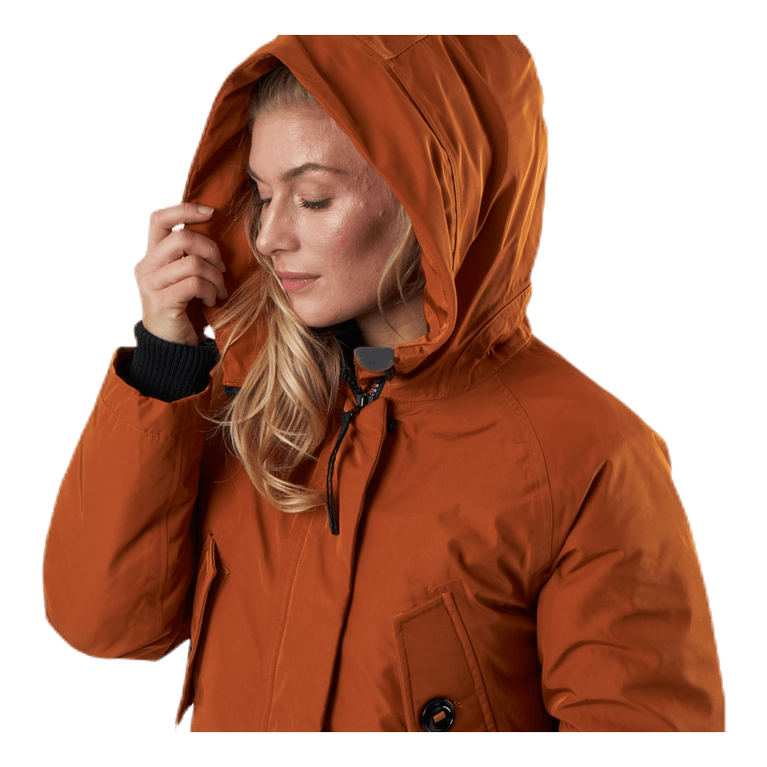 Kari Traa Haugamoen Parka Brown 4 Kari Traa Haugamoen Parka Brown - Bilde 4