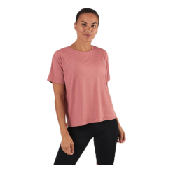 Röhnisch Logo Ribbed Tee Pink