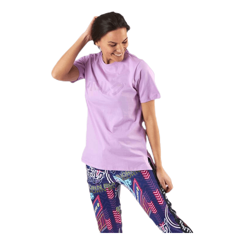BJØRN BORG B Sport Tee Pink 4 BJØRN BORG B Sport Tee Pink - Bilde 4